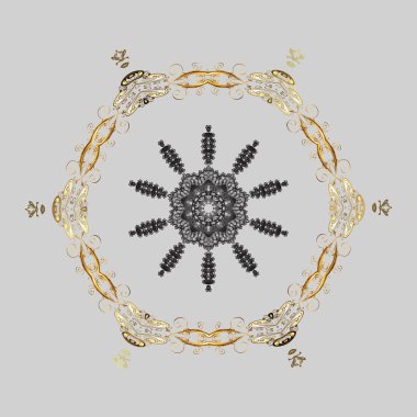 Vektör Noel renkli arka plan ile düşen kar tanesi. Dekorasyon kış kar simgeler. Kar taneleri vektör çizim.