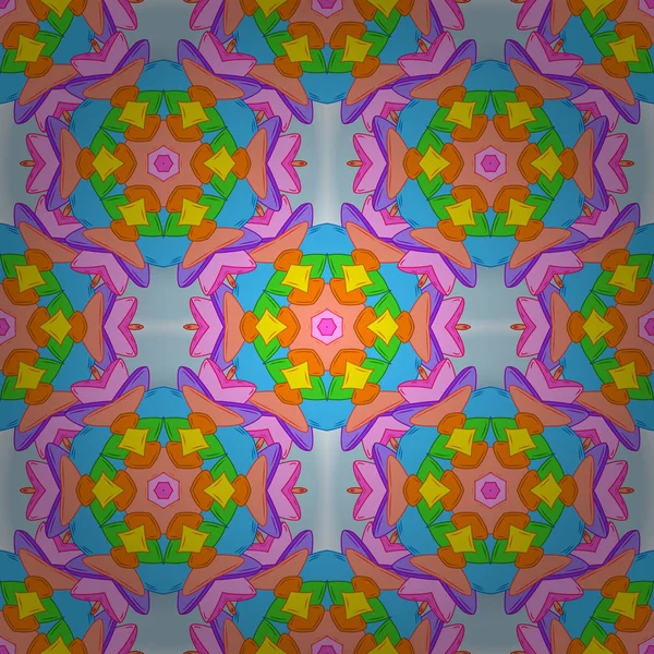 Kına stil vektör. Etnik Mandala havlu. Sınır Hint desenli patten. Kartvizit arka plan boyama kitabı, zemin, tekstil, tebrik için kullanılabilir. Sorunsuz süsleme yazdırma.