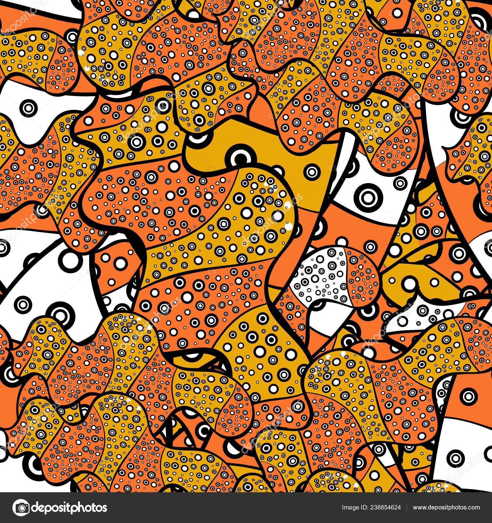 Abstract Ethnic Vector Seamless Pattern Background Texture