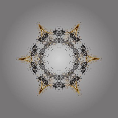 Zentangle elegant snow flake. Coloring pages. Vector ornamental winter illustration for decoration, Christmas greeting cards, invitation template.