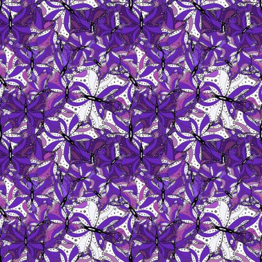 Vektör çizim. Kumaş, kağıt, sarmalayıcıları ve kroki tasarımı için güzel arka plan. Renkli kelebek sorunsuz arka plan.