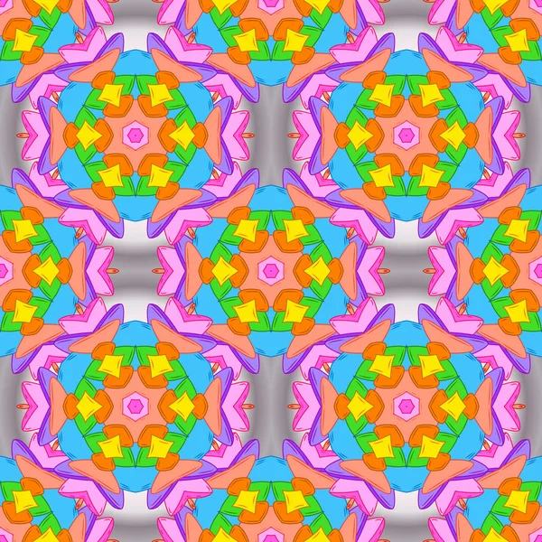 Güzel arka plan. Turuncu, mavi ve pembe renkler. Vektör çizim. Kağıt ambalaj için karalamalar desen.