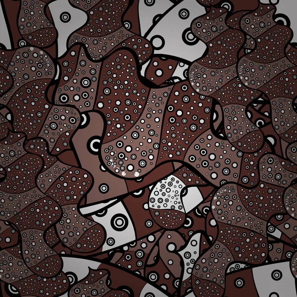 抽象的なモチーフの背景 超ファッショナブルな生地パターン ベクトルイラスト シームレスなパターン — ストックベクタ