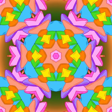 Güzel kumaş arka plan. Vektör doku. Resimde. Karalamalar turuncu, mavi ve pembe renkler.