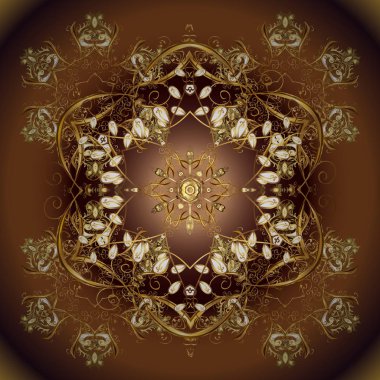 Renkli arkaplanda kar taneleri kışın yeni yıl çerçevesini süslüyor.