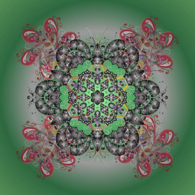 Tatil tasarım Noel ve yeni yıl moda için yazdırır. Vektör çizim. Arka plan. Noel desen kar taneleri arka plan ile. Kar taneleri.