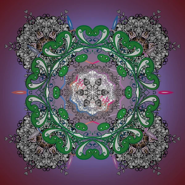 Düz tasarım. Vektör çizim. Grafik öğesi dekorasyon. Sembol dondurulmuş, kış, Noel, yeni yıl tatili. Siluet snow flake izole arka plan oturum açın. Kar tanesi mozaik simgesi.