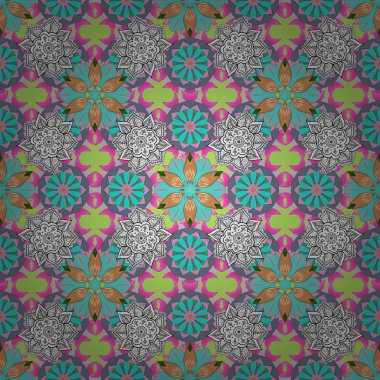 O-ebilmek var olmak kupa parmak izi kullanılan, Bebek Giyim, kroki, kutuları vb kaydırma. Vektör. Zarif, parlak ve sorunsuz tarafsız, beyaz ve mavi çiçek desen tasarım.