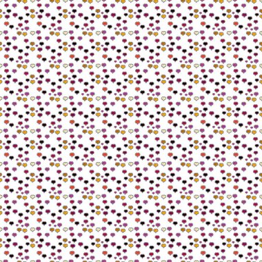 Sevimli beyaz, gri ve mor renkler öğeleri. Vektör çizim. Sorunsuz Happy Valentine': s gün kartı sorunsuz arka plan deseni kalp.