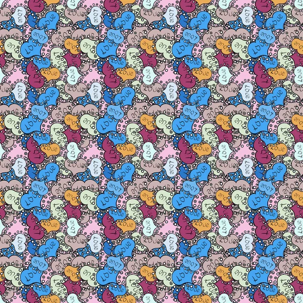 Kibarca, tarafsız, siyah ve mavi renkler üzerinde karalamalar. Soyut sorunsuz vektör desen elle çizilmiş çiçek öğeleri.