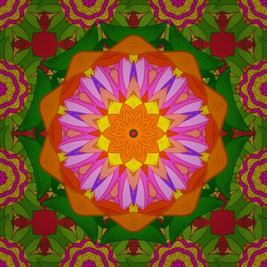 Vektör çizim. Çiçek suluboya çizimler ve zarif desen. Sulu Boya Dikişsiz desen. Trendy yazdırma. Vintage. Dekorasyon ve tasarım için güzel desen.