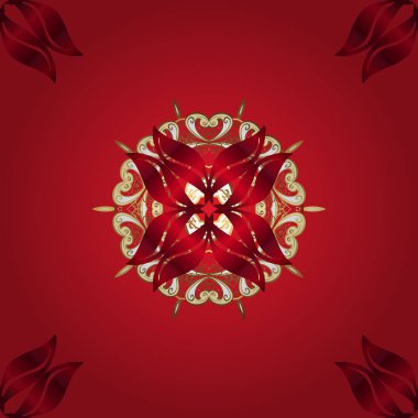 Çiçek açması arka plan kumaş, kroki ve kağıt baskı almak için. Küçük bir çiçek bir vintage tarzı ile şirin seamless modeli. Parlak buketleri moda grunge arka plan üzerinde. Vektör çizim.