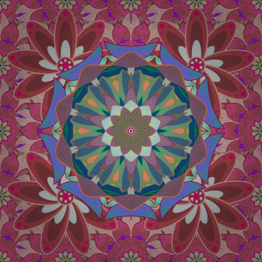 Vektör desen. Botanik seamless modeli. Suluboya efekti. Organik öğeleri.