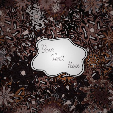 Sorunsuz nazik, Bahar gri, kahverengi ve siyah renk. Modern şık doku. Vektör - stok.