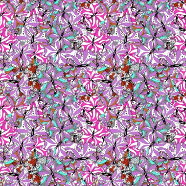 Soyut süper sevimli ve ilginç bir resim.