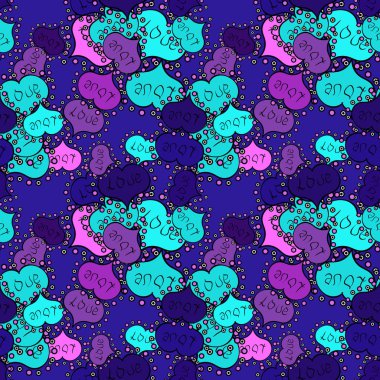 Soyut süper sevimli ve ilginç bir resim.