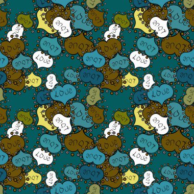 Soyut süper sevimli ve ilginç bir resim.