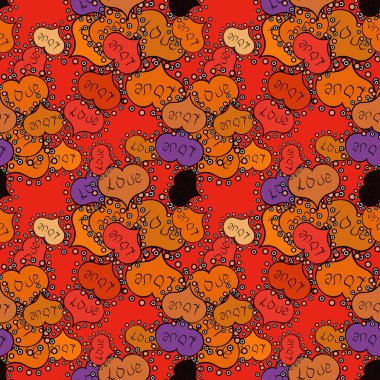 Soyut süper sevimli ve ilginç bir resim.