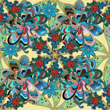 Soyut süper sevimli ve ilginç bir resim.