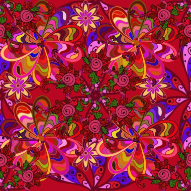 Soyut süper sevimli ve ilginç bir resim.