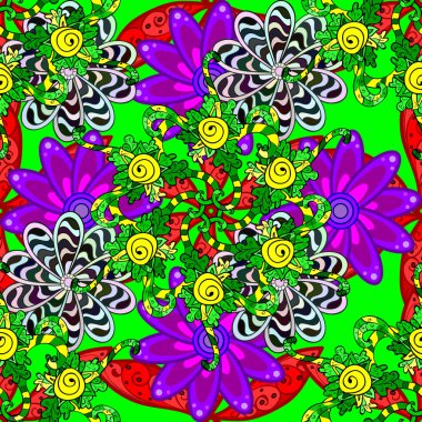 Soyut süper sevimli ve ilginç bir resim.