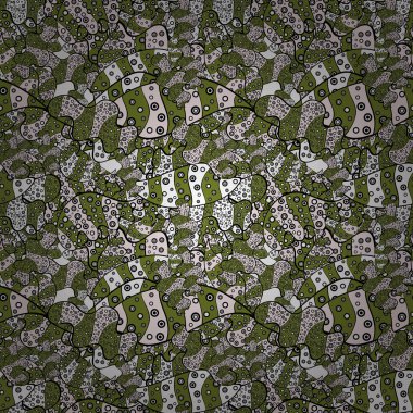 Soyut süper sevimli ve ilginç bir resim.