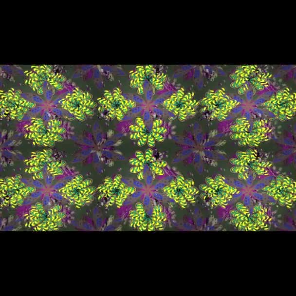 Filmagem de fundo movimento com elementos coloridos — Vídeo de Stock