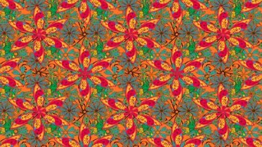 Ekran koruyucular veya reklamlar için geçiş doodle kompozisyon. Düz 4k kompozisyon.