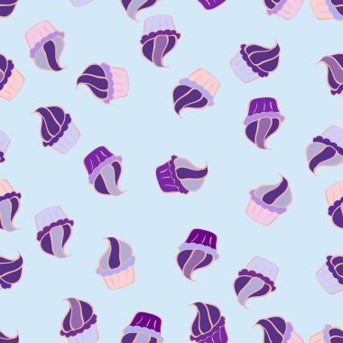 Soyut süper sevimli ve ilginç bir resim.