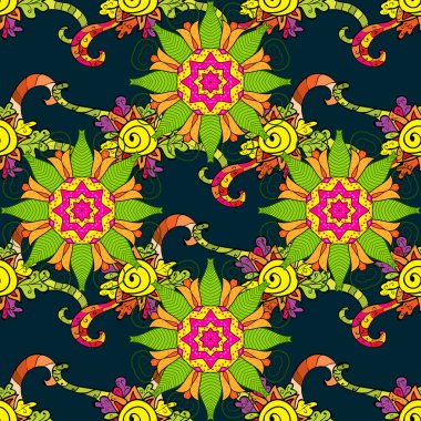 Soyut süper sevimli ve ilginç bir resim.