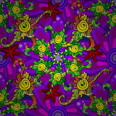 Soyut süper sevimli ve ilginç bir resim.