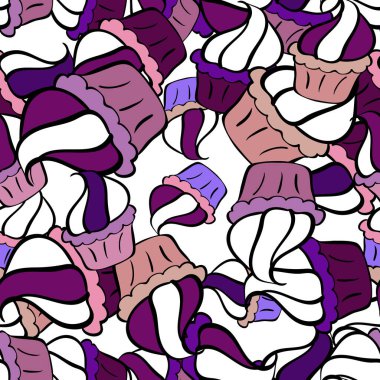 Ultraviyole kumaş deseni. Soyut motif arkaplanı. Vektör illüstrasyonu.