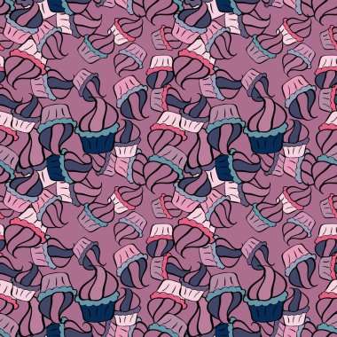 Soyut süper sevimli ve ilginç bir resim.