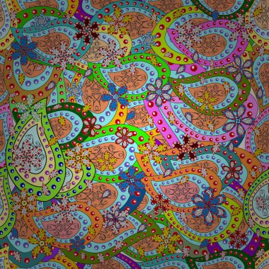 Soyut süper sevimli ve ilginç bir resim.