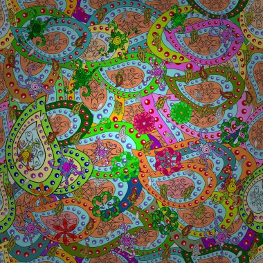 Soyut süper sevimli ve ilginç bir resim.