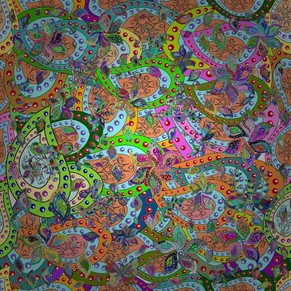 Soyut süper sevimli ve ilginç bir resim.