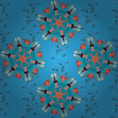 Kıyafet tasarımı için modaya uygun bir şablon, tişört tasarımı. Vektör. Nakış, sonbahar, dikişsiz desen. Klasik Eylül nakışı, sonbahar yaprakları, meşe palamudu vahşi ormanlar, saçaklar..