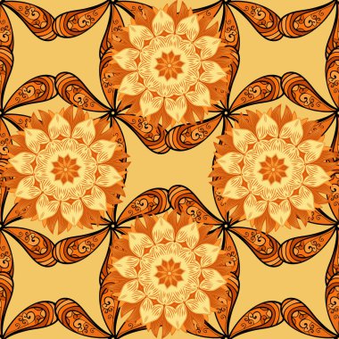 Çiçek arka plan. Sorunsuz vektör desen. Güzel kumaş deseni.