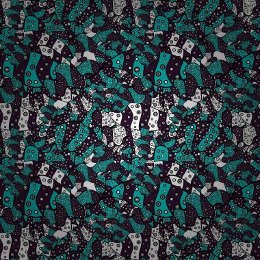 - Stok. Sabıka fotoğraflarında, bebek kıyafetlerinde, çizimlerde, paket kutularında falan kullanılabilir. Vektör tasarımı. Kalıp mavi, siyah ve kahverengi renklerde. Kusursuz şirin kumaş deseni. Soyut karalama deseni.