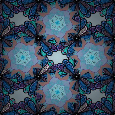 Mutlu Noeller, yeni yıl ürünleri. Mavi, nötr ve siyah renklerde vektörlü kusursuz desen. Paket, eskizler, özgeçmiş ve albüm için.