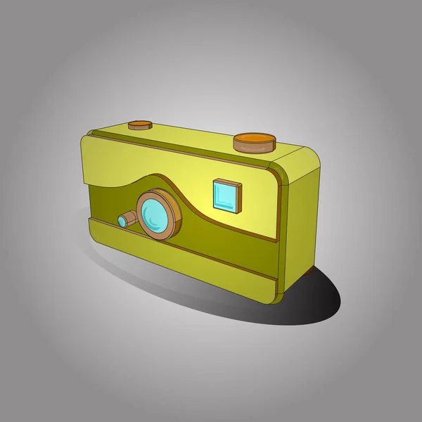 Символ Камеры Дизайна Веб Сайта Логотипа Приложения Пользовательского Интерфейса Камера — стоковый вектор