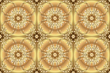 Sarı desenli, bej renkli ve altın elementli. Klasik mobilya tarzı. Patina. Küçük bir alan derinliği. Lüks. Sarı ve bej arka planda altın işlemeli. Oyma. Kusursuz ahşap oymacılığı.