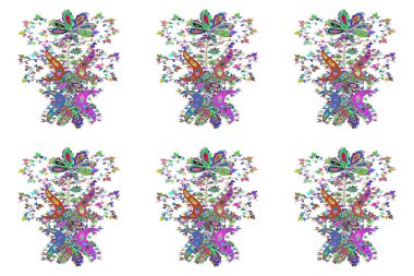 Raster Henna tarzı. Tebrik kartı geçmişi, boyama kitabı, arkaplan ve tekstil için kullanılabilir. Sınır Kızılderili şal desenli patten. Kusursuz süs izi. Etnik Mandala havlusu.