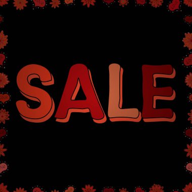 Vektör. Turuncu, kırmızı ve siyah renkli resim. Tebrik kartı, tişört, davetiye, parmak izi, sosyal medya afişler ve posterler için harf ve hat cümlesi. Satılık. Birinci sınıf el yapımı. Kusursuz..