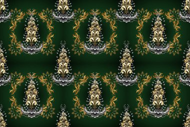 Raster altın pürüzsüz desen. Kusursuz altın desenli bukleler. Doğu tarzı arabesk tarzında altın elementler. Gri ve mavi renklerde pürüzsüz desen.