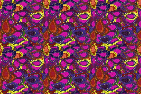 Magenta Fioletowy Fioletowy Kolor Wzór Bazgrołów Może Być Stosowany Tapetach — Zdjęcie stockowe
