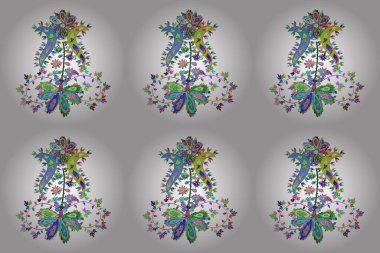 Varicologreen, beyaz ve mavi raster çizimi. Tasarım ambalajı ve hediye kağıdı, tebrik kartları, afiş ve poster tasarımı.