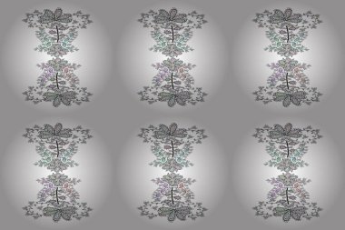 Tarafsız, gri ve beyaz renklere karalamalar. Raster - stok. Eskiz arkaplan modeli. Suluboya, elle çizilmiş.