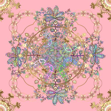 Tarafsız, bej ve kahverengi renkli bir resim. Soyut lüks arka plan, zarif davetiye davetiyesi, davetiye, arka plan kapağı illüstrasyonu. Kusursuz. Vektör illüstrasyonu.