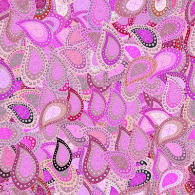 Anti stres için vektör soyut şablon sayfası. Kartlar, davetiyeler, tarih kartları ve daha fazlası için kullanılabilir. Vektör çizimi. Tarafsız, pembe ve mor renklerde.